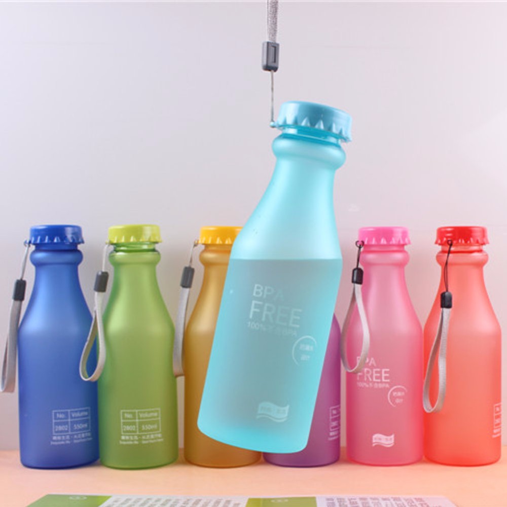 Botol Minum BPA Free 550ml - Blue - JakartaNotebook.com